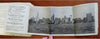 Hudson River New York Cruise Guide 1902 pictorial tourist book w/ long river map