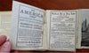 Hudson River New York Cruise Guide 1902 pictorial tourist book w/ long river map