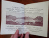 Lugano Switzerland Tourist Info c. 1910 French travel booklet w/ maps