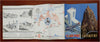 Frankfurt Germany Cartoon Pictorial Map & City Plan c. 1950's tourist brochure