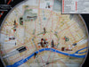 Frankfurt Germany Cartoon Pictorial Map & City Plan c. 1950's tourist brochure