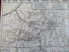 Salt Lake City Tourist Info c.1938 pictorial promotional travel brochure w/ maps