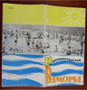 Kaliningrad Konigsburg Soviet Union USSR 1964 pictorial tourist brochure w/ map