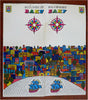 Baku Azerbaijan Soviet Union 1972 tourist brochure cartoon pictorial map