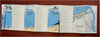 Riga Seaside Tourism Latvia USSR 1960's promotional pictorial tourist map