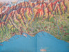 Caucasus Black Sea Coast USSR Soviet Union 1963 promotional tourist map
