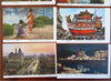 Kyoto Japan Lot x 36 Souvenir Post Cards 1920's-30's Boxed souvenir views
