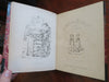 Doctor Birch 1849 Wm. Thackeray First Ed. illustrated leather book Victorian Lit