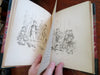 Doctor Birch 1849 Wm. Thackeray First Ed. illustrated leather book Victorian Lit