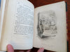 Samuel Titmarsh & the Hogarty Diamond 1849 Thackeray illustrated leather book