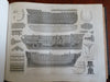 Iconographic Atlas 1851 Heck 234 engravings Naval Military Architecture Myth Art