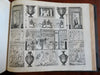 Iconographic Atlas 1851 Heck 234 engravings Naval Military Architecture Myth Art