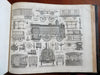 Iconographic Atlas 1851 Heck 234 engravings Naval Military Architecture Myth Art