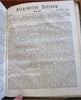 Politics News Literature European History 1800 Allgemeine Zeitung German 4 vol.