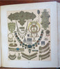 Racinet c.1886 Asia India Africa Japan Persia 96 fine Ethnography color plates