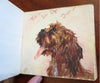 Autograph Album Ellen Richter (?) c. 1930's original sketches artwork souvenir
