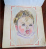 Autograph Album Ellen Richter (?) c. 1930's original sketches artwork souvenir