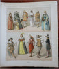 Racinet c. 1886 Fashion Costume Prints Ethnography w/ 94 color plates book