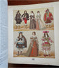 Racinet c. 1886 Fashion Costume Prints Ethnography w/ 94 color plates book