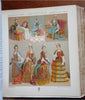 Racinet c. 1886 Fashion Costume Prints Ethnography w/ 94 color plates book