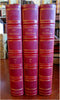 Ferdinand & Isabella Spanish Monarchs 1856 Prescott leather 3 volume set