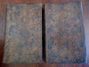 Germany Seven Year's War Battles 1758 Atlas 2 vol. Geography set w/ 39 maps