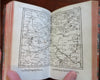 Germany Seven Year's War Battles 1758 Atlas 2 vol. Geography set w/ 39 maps