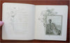 On the Ocean of Time Calendar Months Poetry c. 1890 illustrated book