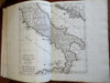 Historical Atlas 1750 D'Anville rare book 12 maps Italy Spain France Greece fine