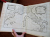Historical Atlas 1750 D'Anville rare book 12 maps Italy Spain France Greece fine
