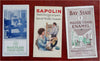 Enamels & Gloss Furniture Cleaning Products c. 1920's Lot x 3 promo brochures
