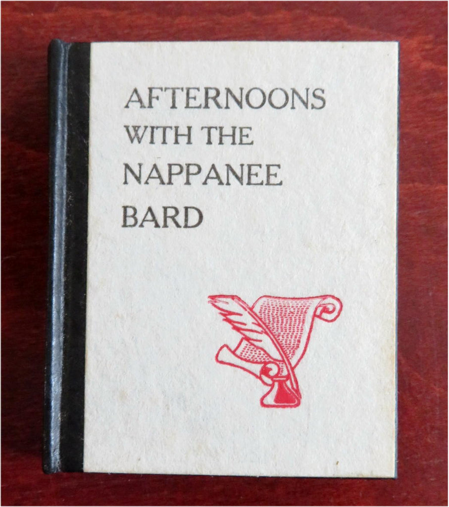 Afternoons with the Nappanee Bard 1963 Phil Waygand miniature illustrated book
