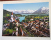 Interlake Bern Switzerland c. 1910's Pictorial Tourist Travel Souvenir Album