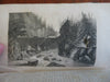North American Tourist Rare 1839 Goodrich illustrated travel guide w/ maps