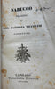 Nabucco Tragedia 1831 Giovanni Battista Niccolini leather book binding
