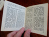 Miniature Book Lot x 9 Bibliographies ephemera c. 1960-80's various items