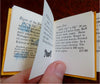 Miniature Book Lot x 9 Bibliographies ephemera c. 1960-80's various items