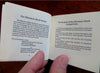 Miniature Book Lot x 9 Bibliographies ephemera c. 1960-80's various items