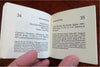 Miniature Book Lot x 9 Bibliographies ephemera c. 1960-80's various items