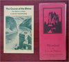 Rhine River Tourist Souvenir Panoramic Maps c. 1920-1950 Lot x 2 brochures