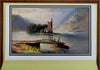 Rhine River Tourist Souvenir Panoramic Maps c. 1920-1950 Lot x 2 brochures