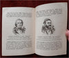 American History Benjamin Harrison & Presidents 1889 NY Newspaper promo booklet