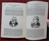American History Benjamin Harrison & Presidents 1889 NY Newspaper promo booklet