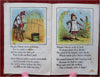 Simple Simon Children's Story c. 1865 McLoughlin Bros pictorial linen book