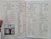 Student Tours to Europe 1929 vintage Advertising Booklet Map & Itineraries
