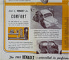 Renault 1949 Model Pictorial Promotional Brochure Vintage Advertisement