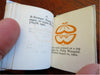 GH Petty Miniature Book Limited Ed 1962 Lot x 2 items Wee Willie Dundee Michigan