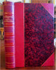 William H. Prescott Memoirs & Critical Essays 1845 lovely leather book