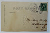 Trolley Street Scene South Braintree Massachusetts c. 1913 Real Photo Postcard