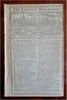 London Magazine Canada Ontario Matthew Prior January 1757 issue w/ portrait